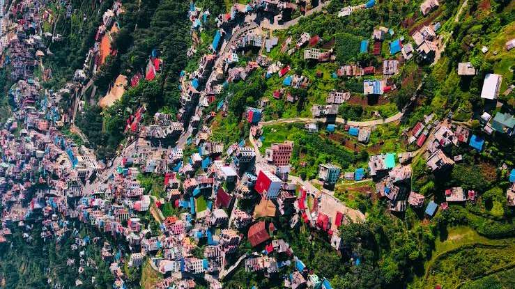 Charikot Bazaar street view 
