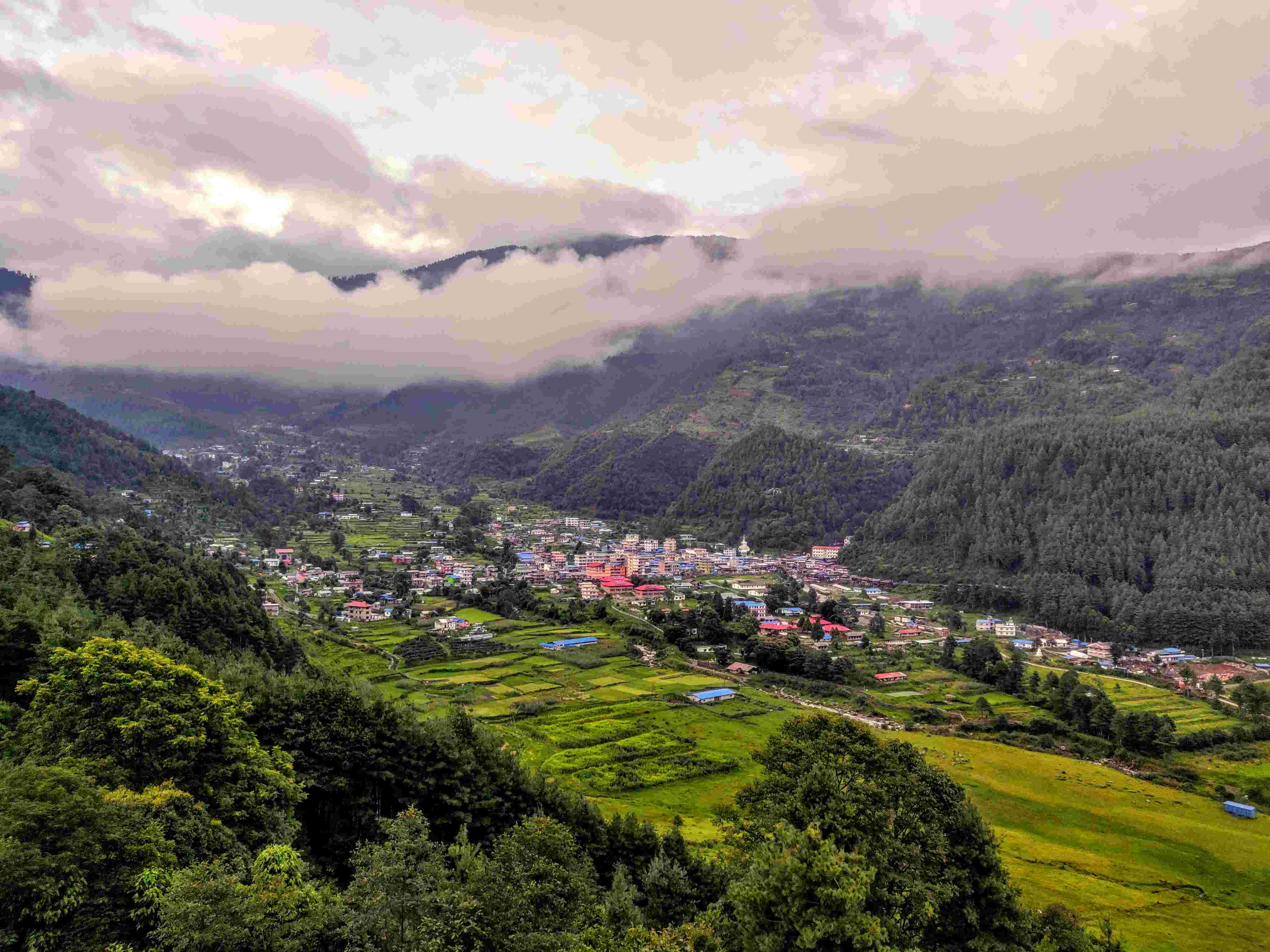 Jiri village surroundings