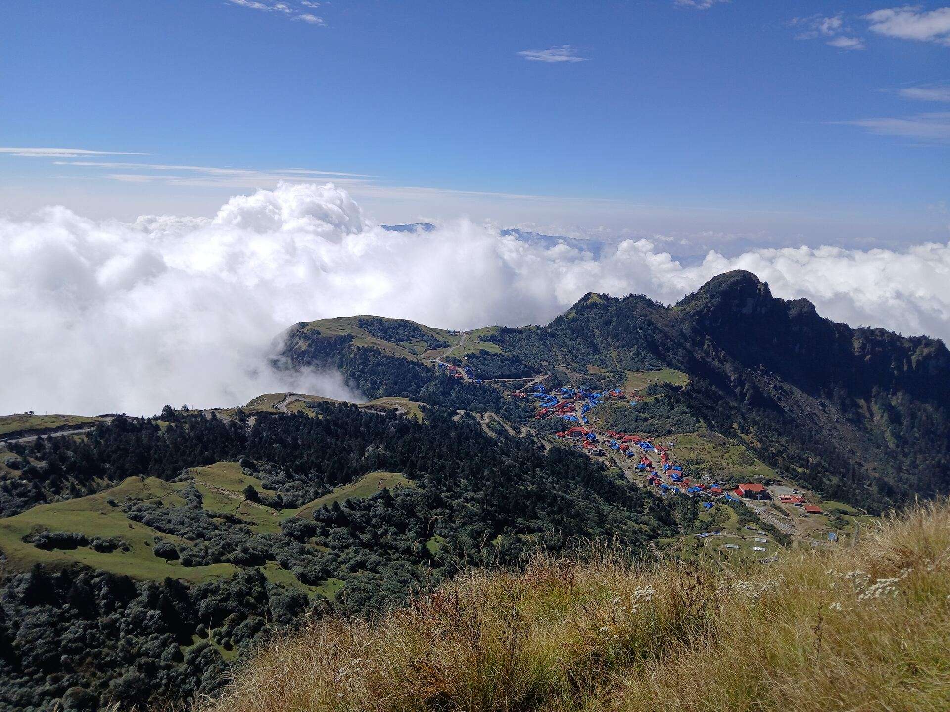 Kalinchowk clouds