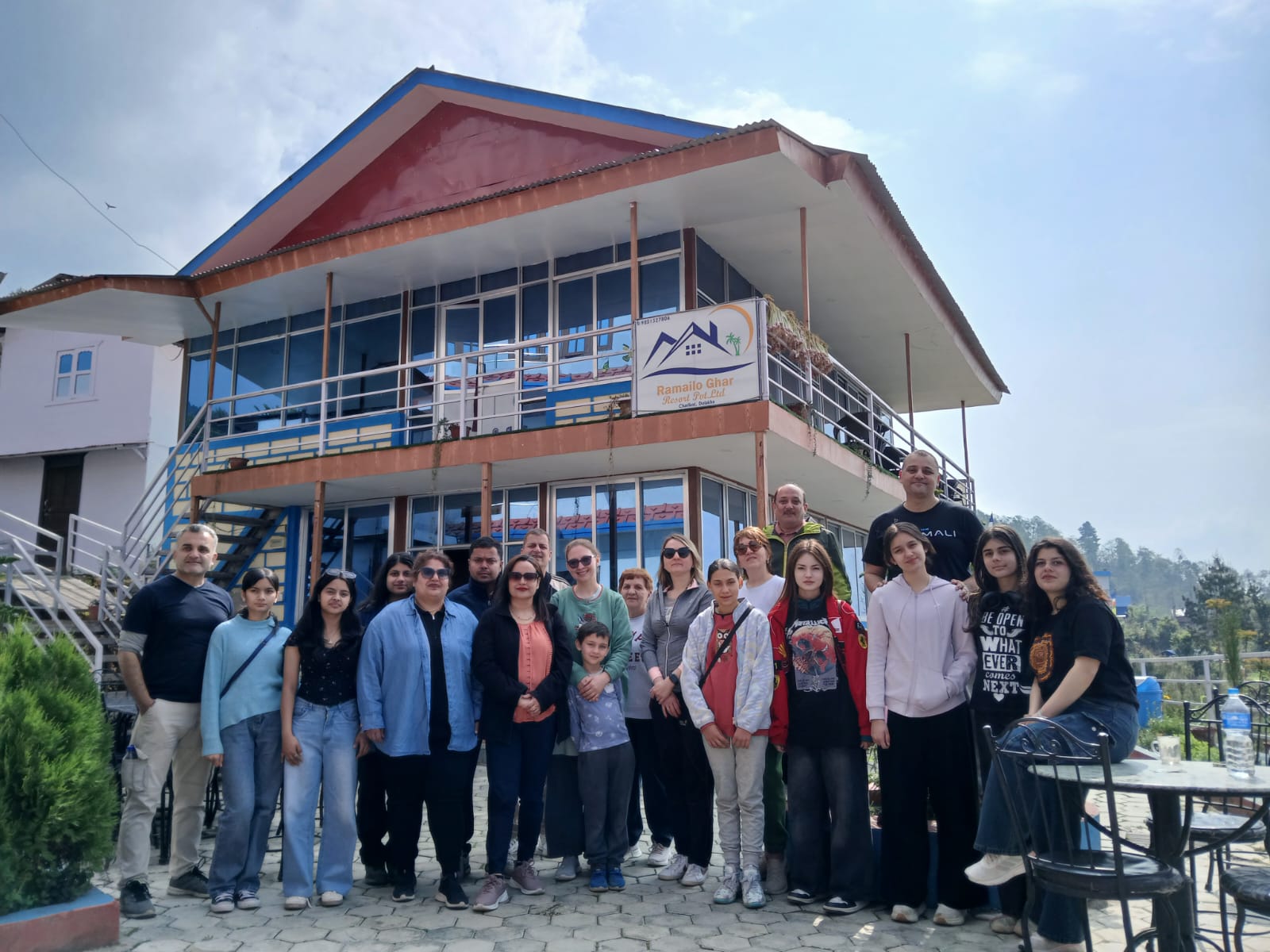 Ramailo Ghar Resort — mountain views